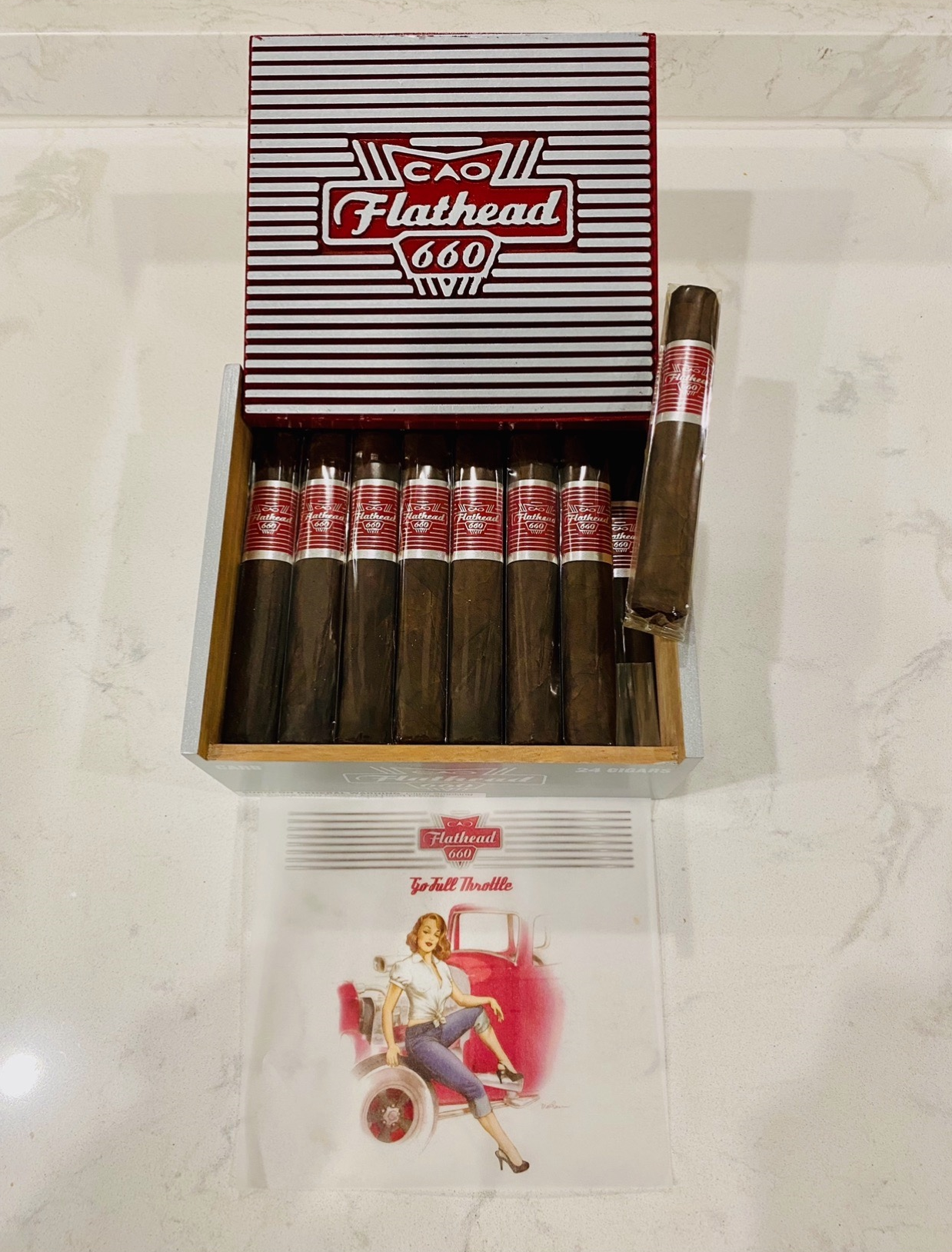 CAO Flathead V660 Carb Box Of Cigars